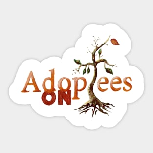 Adoptees On Autumn Sticker